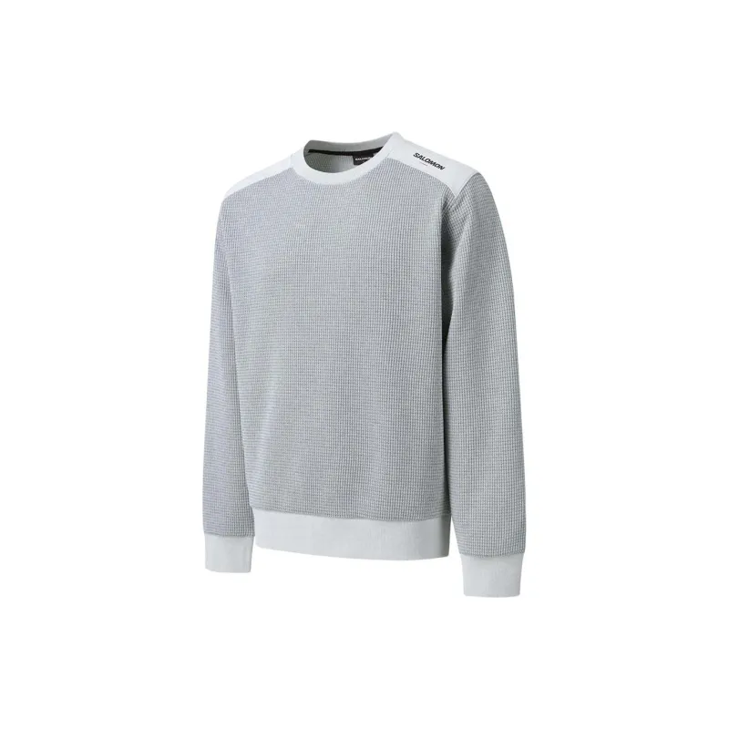 SALOMON Sweater Men's Light Gray-2
