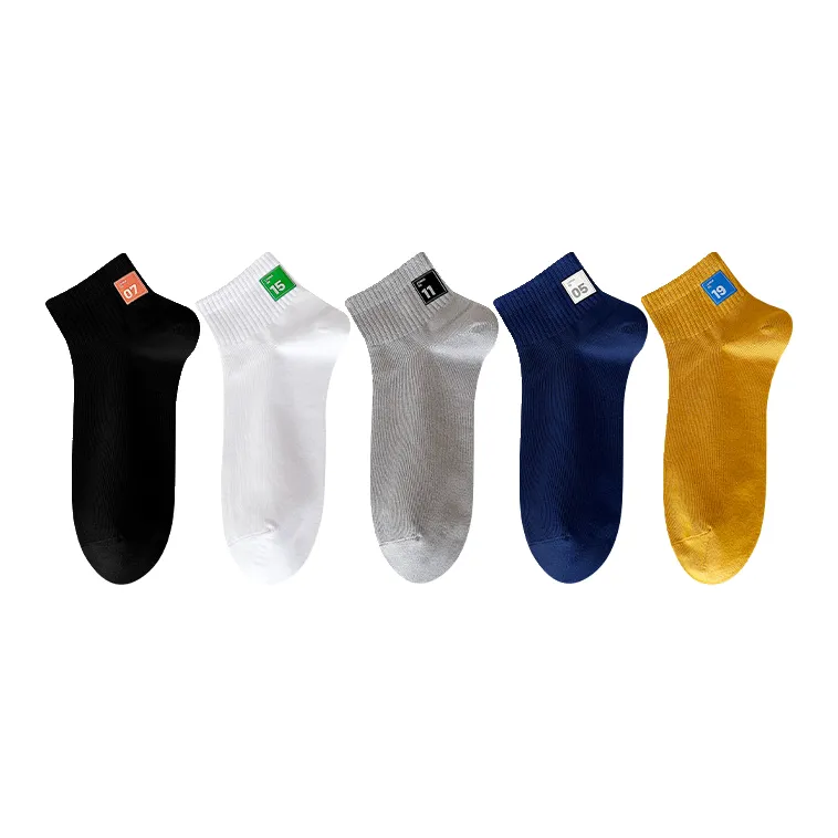 Lan Miao Mid Calf Socks Men's 5 Pack-16