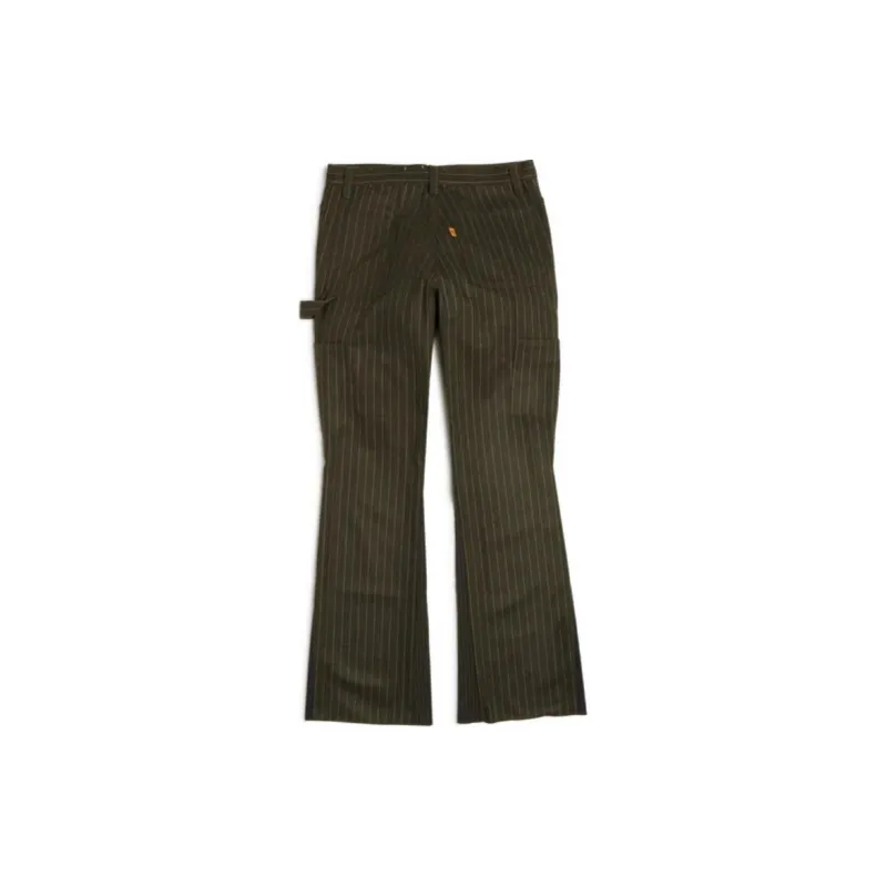 Gallery Dept. Pinstripe Flared Slim Cut Trousers-1