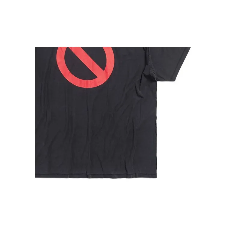 Balenciaga T Shirt Loose Fit Style Unisex Black-6