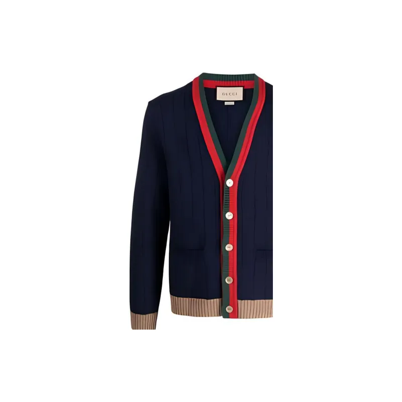 GUCCI SS23 Knitwear Men's Dark Blue-8