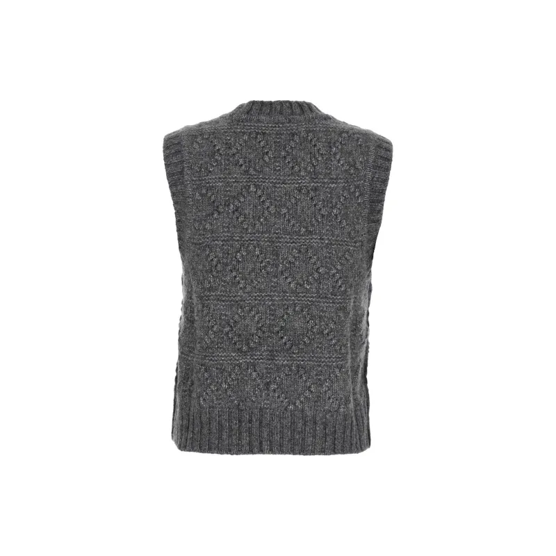 GANNI Knit Vest-1
