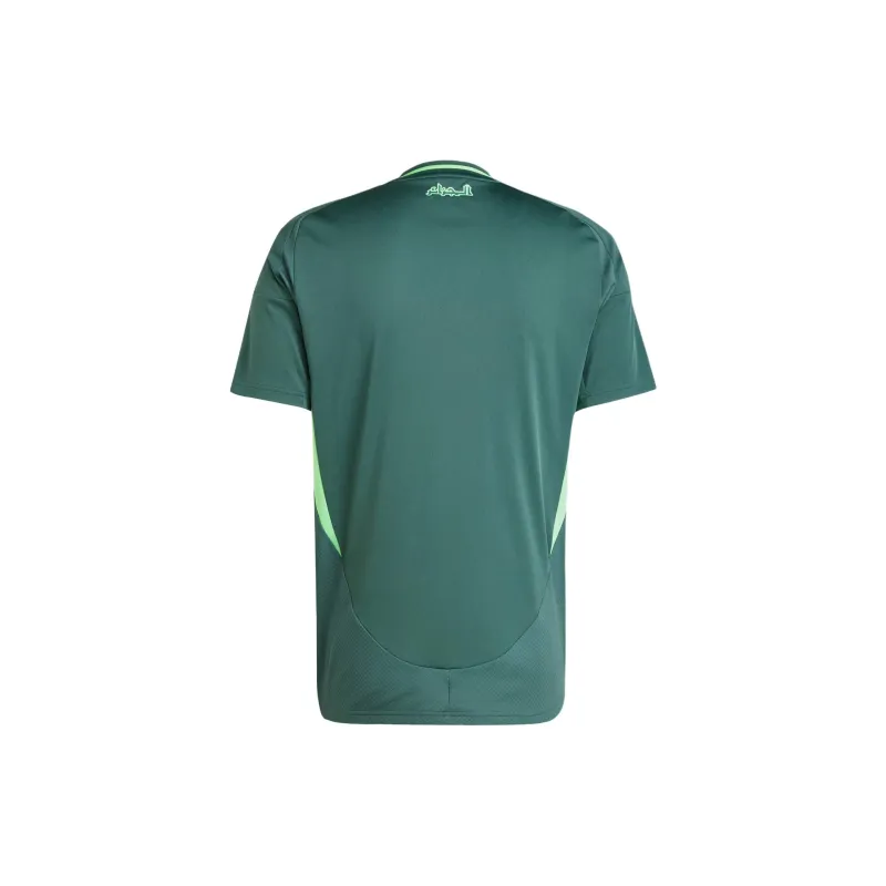 Adidas AEROREADY FW24 Algeria 24 Away Soccer Jerseys Men's Mineral Green-1