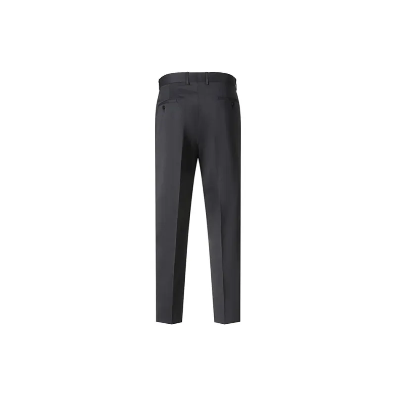 Zegna FW24 Suit Trouser Men's Black-1