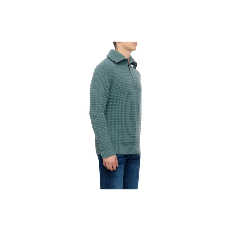 HUGO BOSS Orange Collection SS24 Sweater Men's Green-4