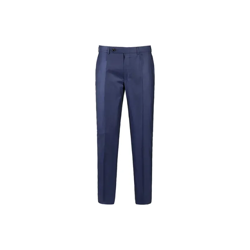 Zegna FW24 Business Suit Men's Dark Blue-3