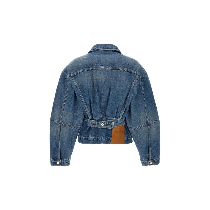 Jacquemus Logo Patch Button Up Jacket-1