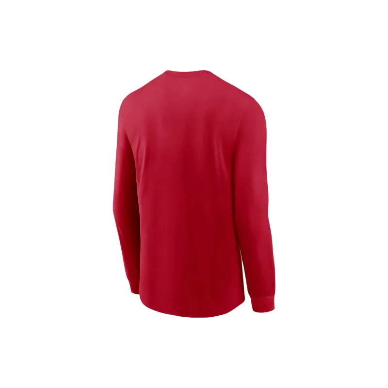 Nike Ohio State Buckeyes Alternate Logo Men's Nike College Long Sleeve T Shirt-1