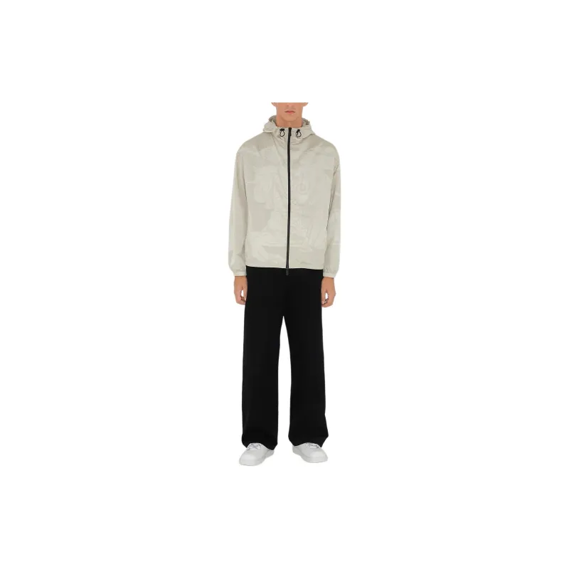 Burberry Ekd Zip Up Hooded Jacket-2
