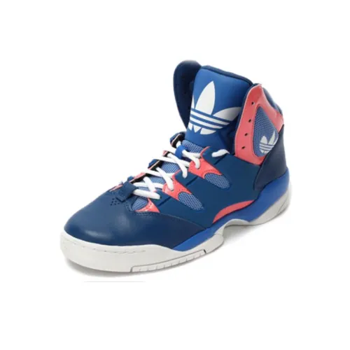 Adidas Originals GLC Anti Slip Wear Resistant High Top Casual Shoes Women's Blue