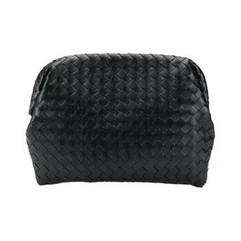 Bottega Veneta Leather Clutch Regular Men's Black