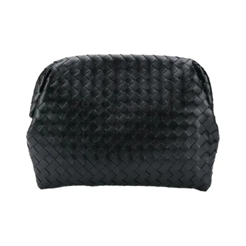 Bottega Veneta Leather Clutch Regular Men's Black