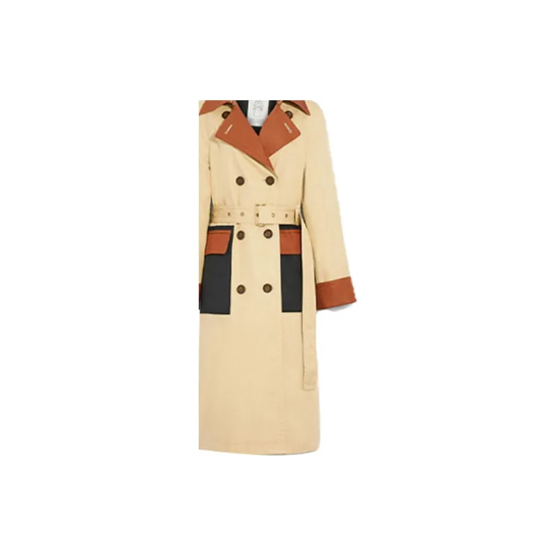 COACH SS22 Trench Coat Women's Multicolor-4