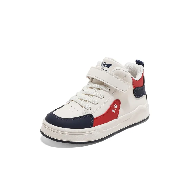 BIG WASP Slip Resistant Anti Kick Lightweight Cushioning High Top Kids' Skateboarding Shoes Kids'-2