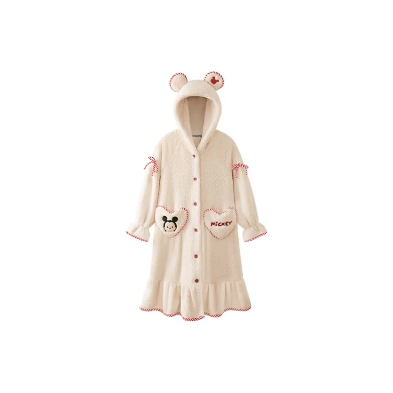 JINGYUN x Disney Pajama Robe Women's Apricot-0