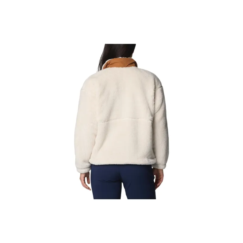 Columbia Boundless DISCOVERY™ SHERPA Velvet-feel Coat Women's White/Camel-2