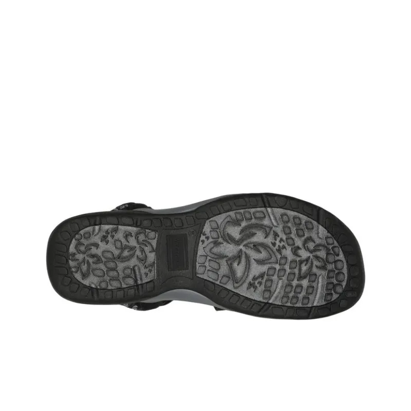 Skechers Reggae Slim Beach Sandals Women's Black-4