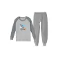 709 Dark Heather Gray Multicolor Letter