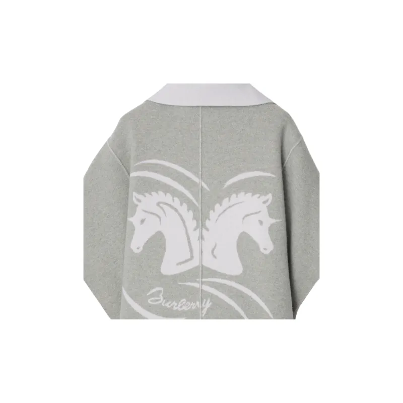 Burberry Mirrored Horse Cape-4