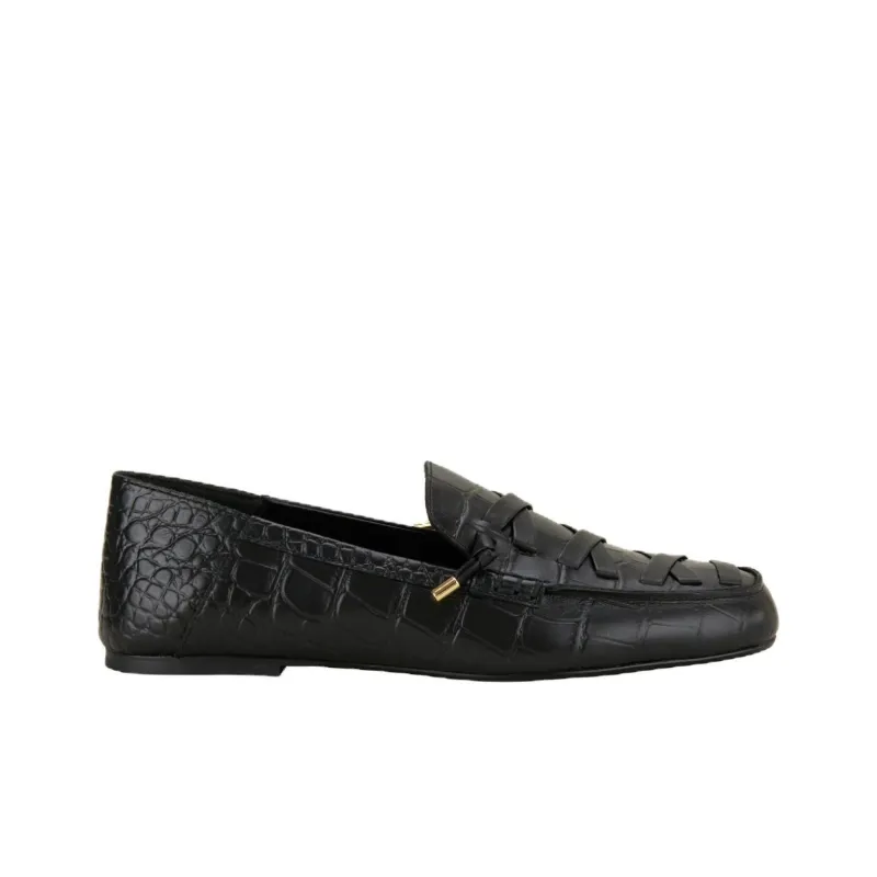 ZARA Stefano Pilati Collaboration Loafers 1cm Women's Black-2