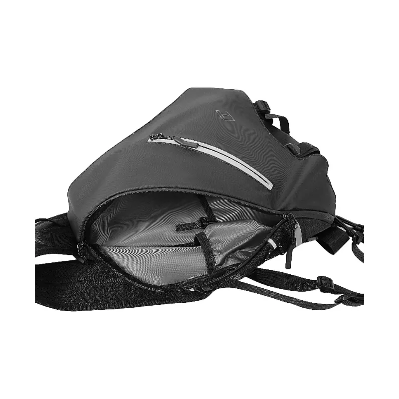 TANGCOOL Oxford Crossbody Bag, Shoulder Bag, Backpack Regular Unisex Black/Gray/Pink-3
