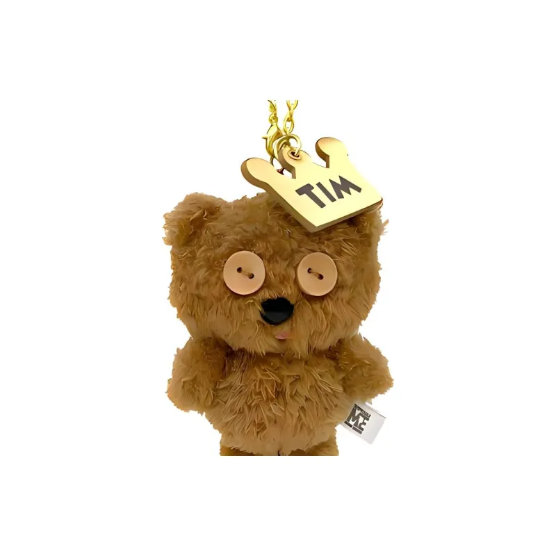 Universal Studios USJ Minions Mascot Keychain Tim Dolls Plush Pendant 18CM High-2