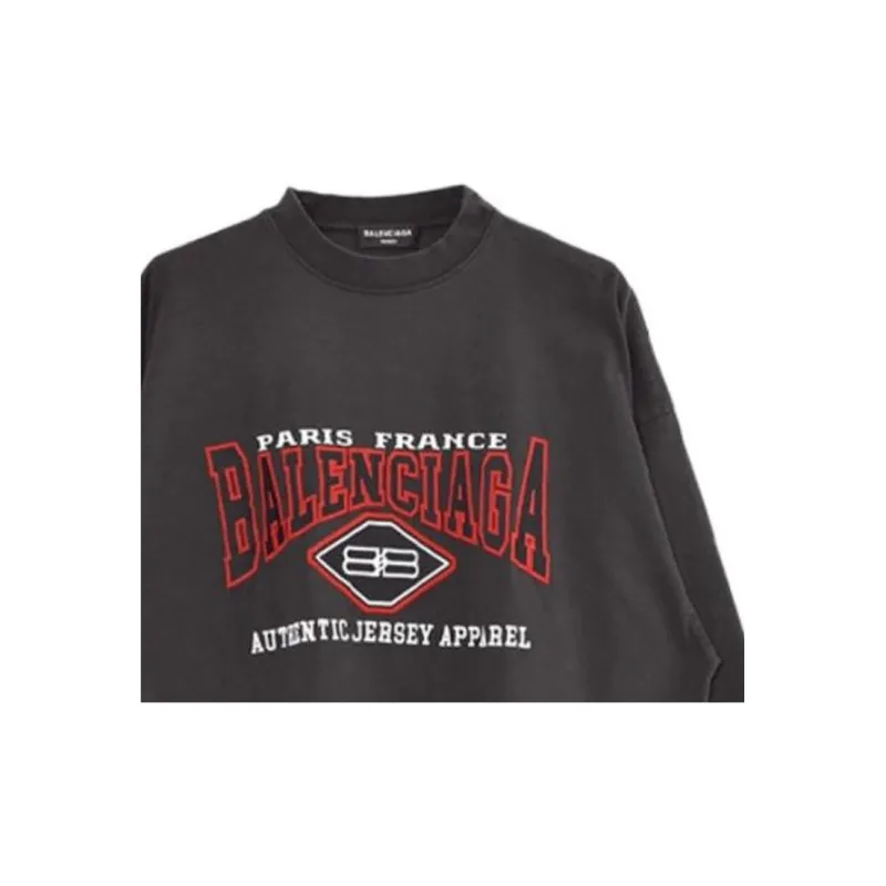 Balenciaga SS23 Sweatshirt Loose Fit Style Men's Brown-4
