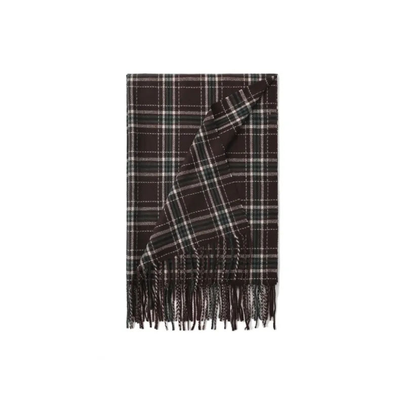 FREE RABBITⅡ Soft Skin Friendly Comfortable Warm Shawl Advanced Korean Style Scarf Unisex-7