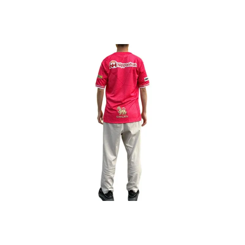 PUMA Soccer Jersey Men's Raspberry-4