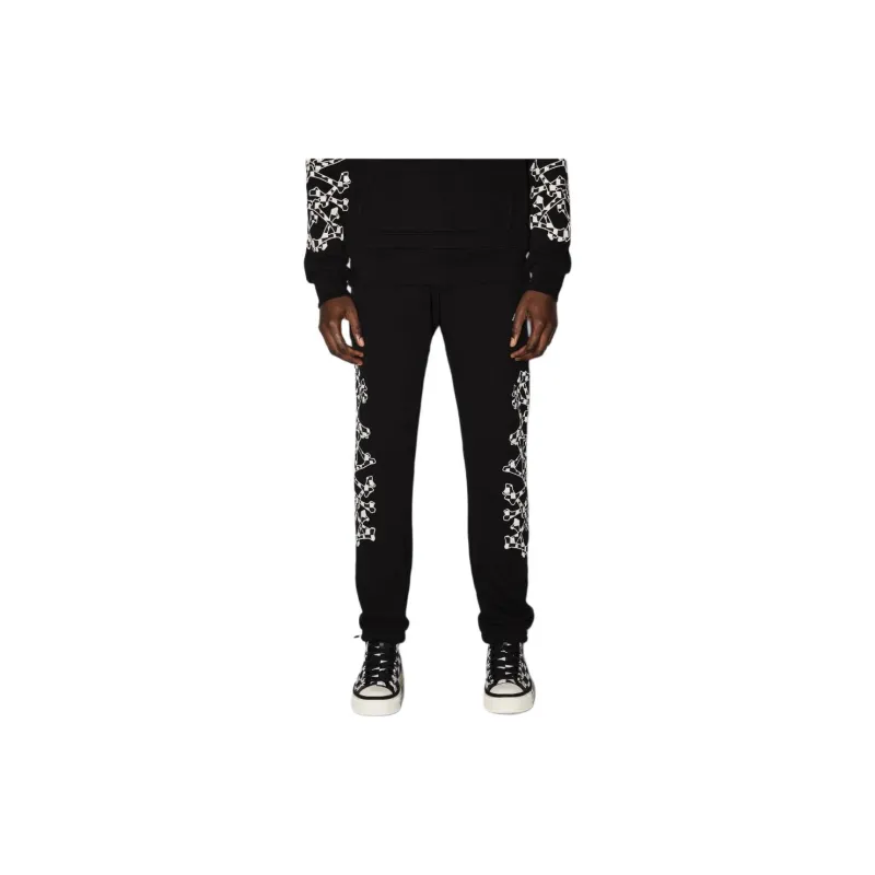 AMIRI Checkered Bones Sweatpants-4