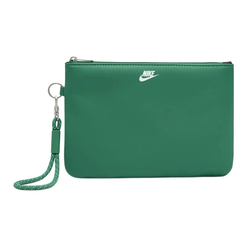 Nike Icon PU Polyurethane Clutch Women's White & Green-2