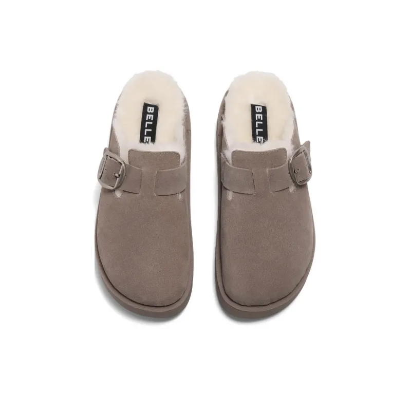 BELLE Rubber Sole Slip Resistant Wrap toe Slippers Women's-19