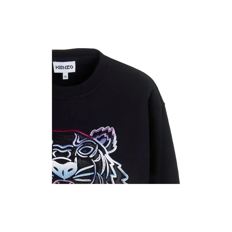KENZO Classic Tiger Head SS22 Sweatshirt Men's Black-5