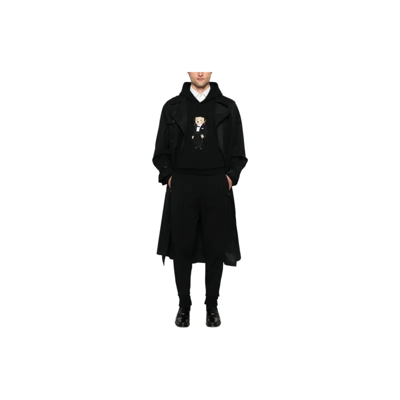 Ralph Lauren Purple Label Polo Bear Drawstring Hoodie-1