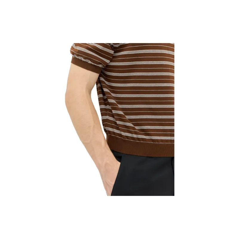 MIU MIU Polo Shirt Women's Brown-5