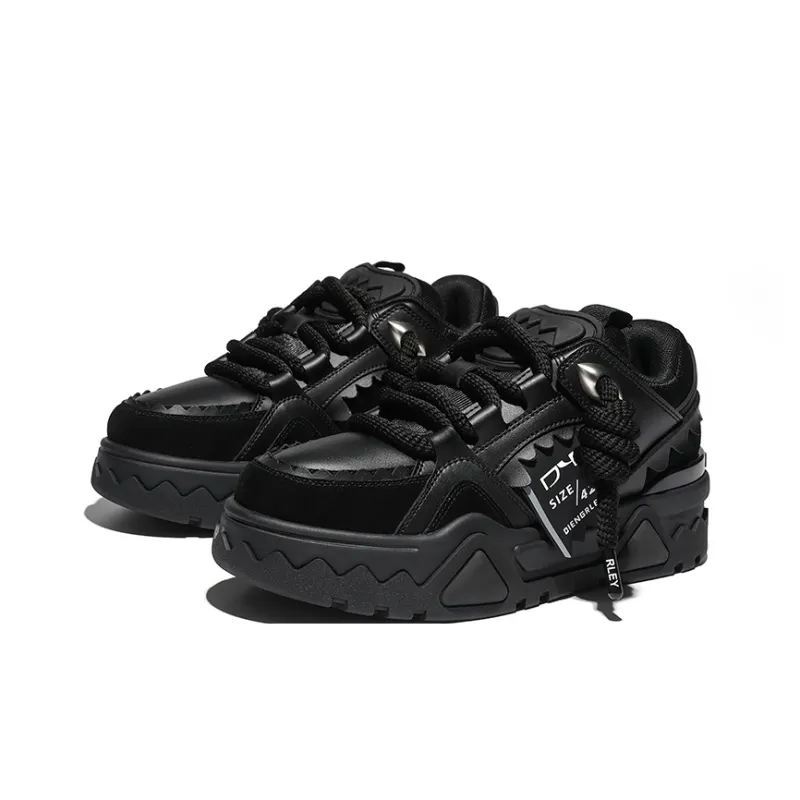 DY Red Eye Collection Puffy Shoes Unisex Black-1