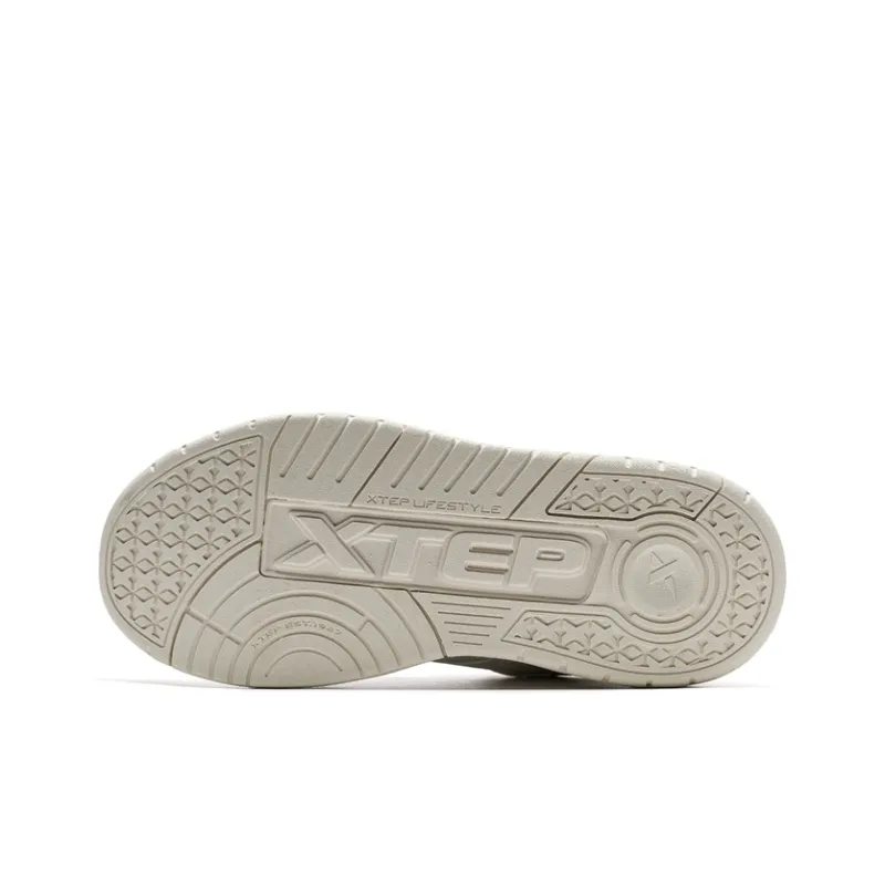 XTEP Star X Anti Slip Wear Resistant Low Top Skateboard Shoes Women's Gray-6