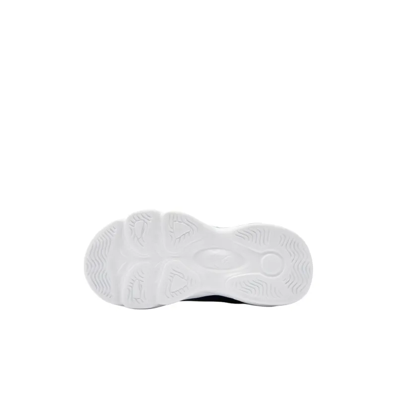 QIAODAN Slip Resistant Cushioning Low Top Kids Lifestyle Shoes Blue White Children Aged 3 7 Years Old-4