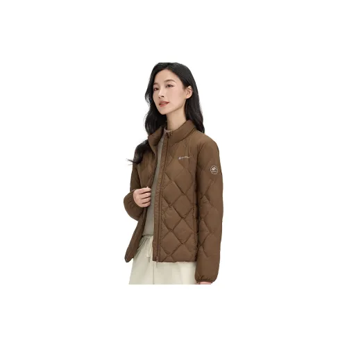 SNOW FLYING Down Jackets Unisex Brown