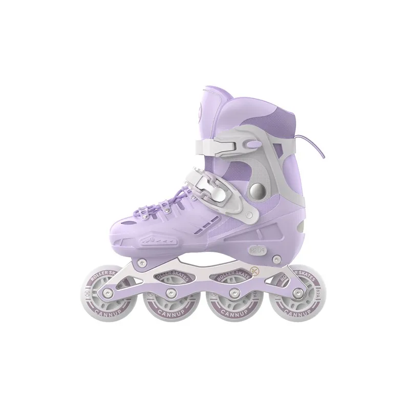 Sway Inline Skates Unisex White Pink Purple Macaron-1