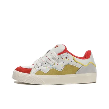 FERW Sweetheart Particles Coverage Anti Slip And Wear Resistant Breathable Low Top Skateboard Shoes Unisex