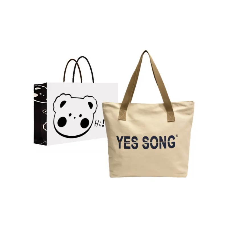 NX DOUGHNUT Canvas Tote Bag, Shoulder Bag Regular Women's Multicolor-0