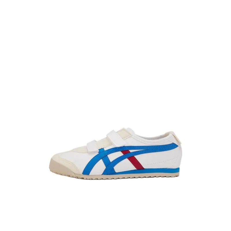 Onitsuka Tiger MEXICO 66 Abrasion Resistant Low Top Kids Lifestyle Shoes White Children Aged 3 7 Years Old-0