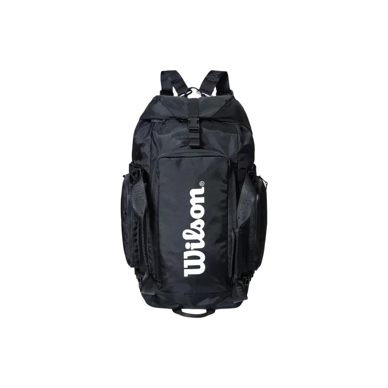 Wilson Nylon Backpack Regular Unisex Black-0