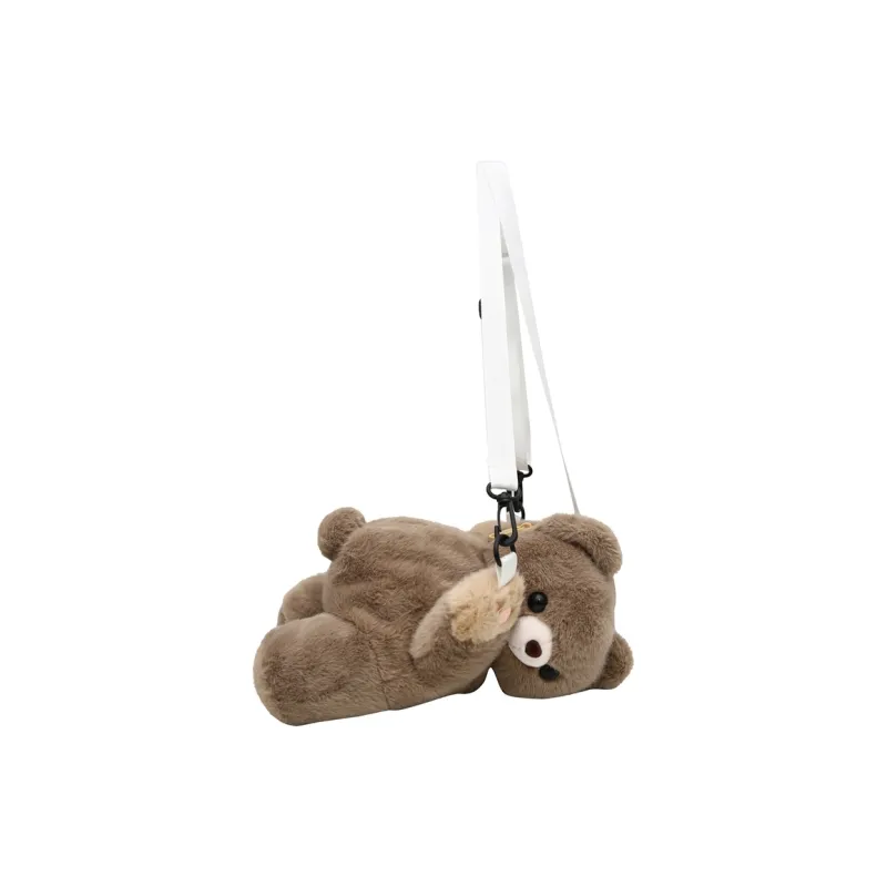 DCLOUD Plush Backpack Trumpets Women's Brown Bear/Khaki Bear/White Puppy/White Lamb-4