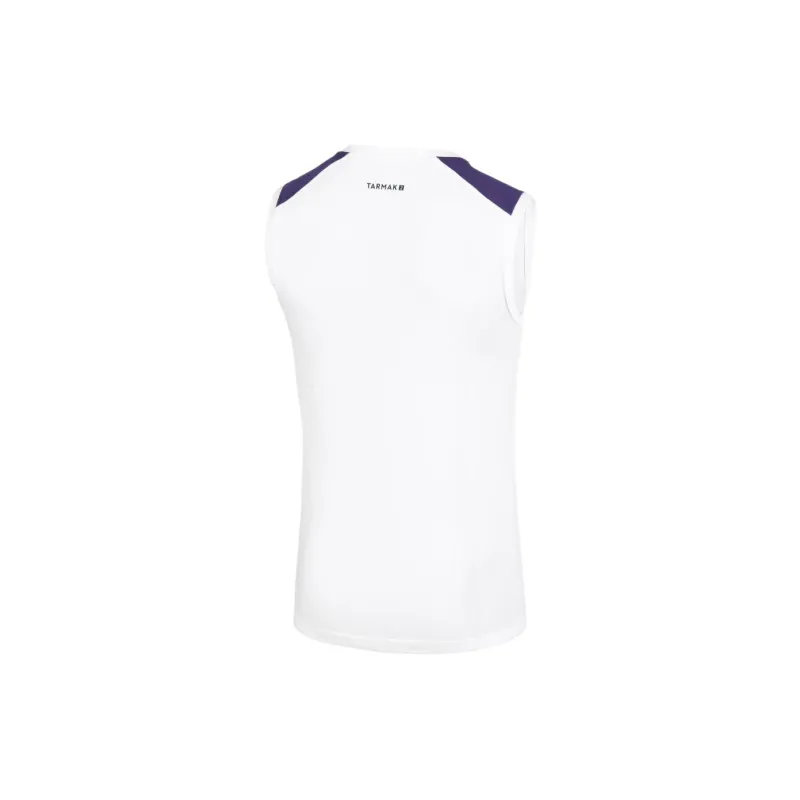 DECATHLON x NBA Los Angeles Lakers Basketball Jerseys Men's Snow/Midnight Purple-1