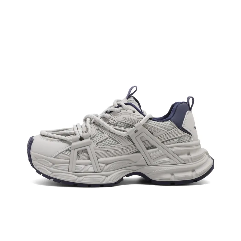 BELLE Wear-Resistant Slip-Resistant Low-Top Chunky Sneakers Women's-5