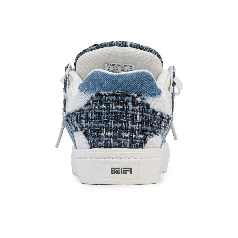 BEIER Gift Box Set Slip-Resistant Low-Top Skateboard Shoes Unisex Fragrance Blue-3
