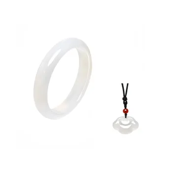 MUSHIFEN Chalcedony Bangles Women's