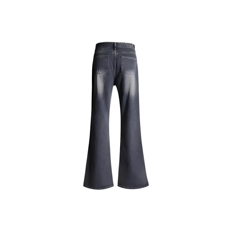 YINLEI Jeans Women's Rebel Gray Blue-1